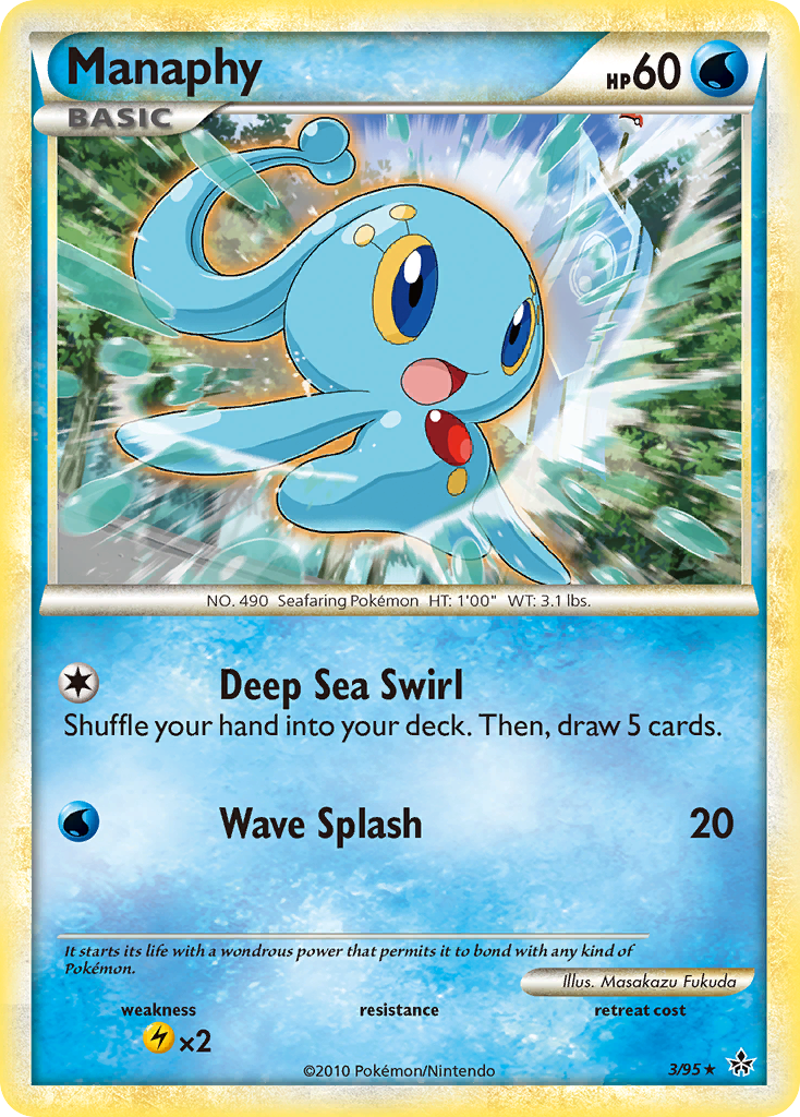 Manaphy - HS Unleashed SET-3