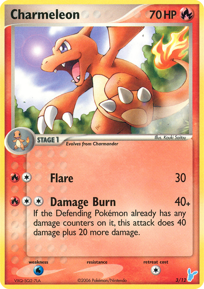 Charmeleon - EX Trainer Kit 2 Minun SET-3