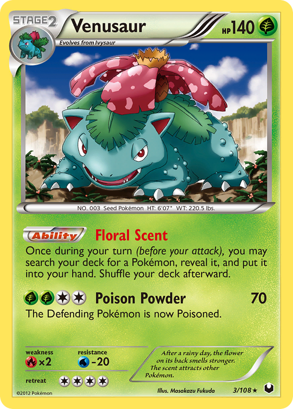 Venusaur - Dark Explorers SET-3