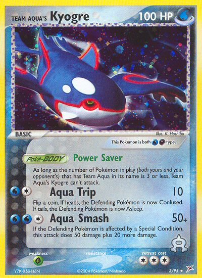 Team Aqua's Kyogre - Team Magma vs Team Aqua SET-3