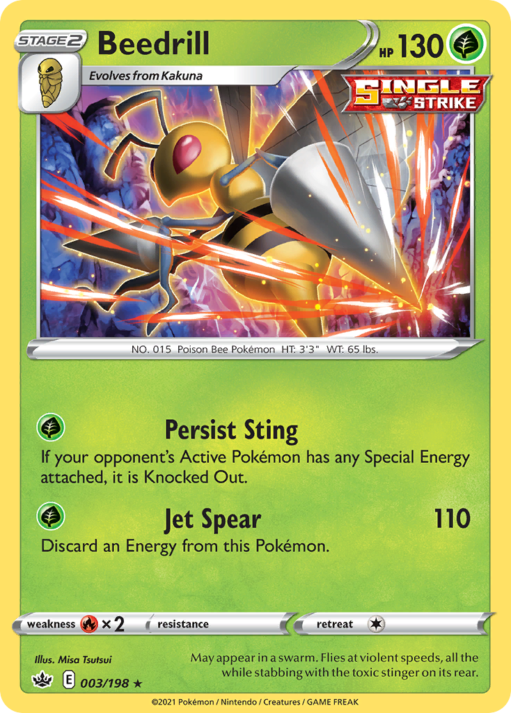 Beedrill - Chilling Reign SET-3