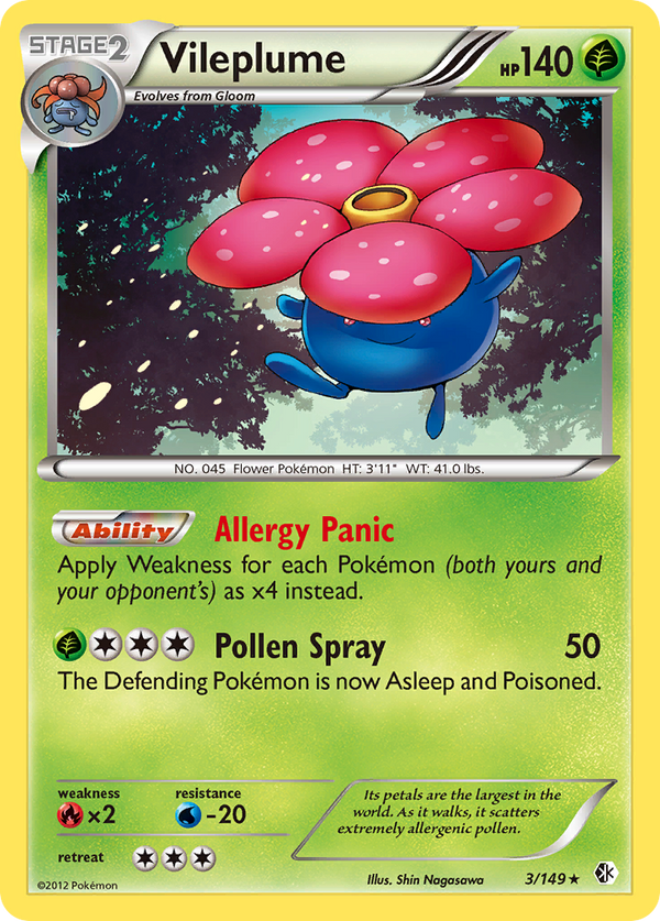 Vileplume - Boundaries Crossed SET-3