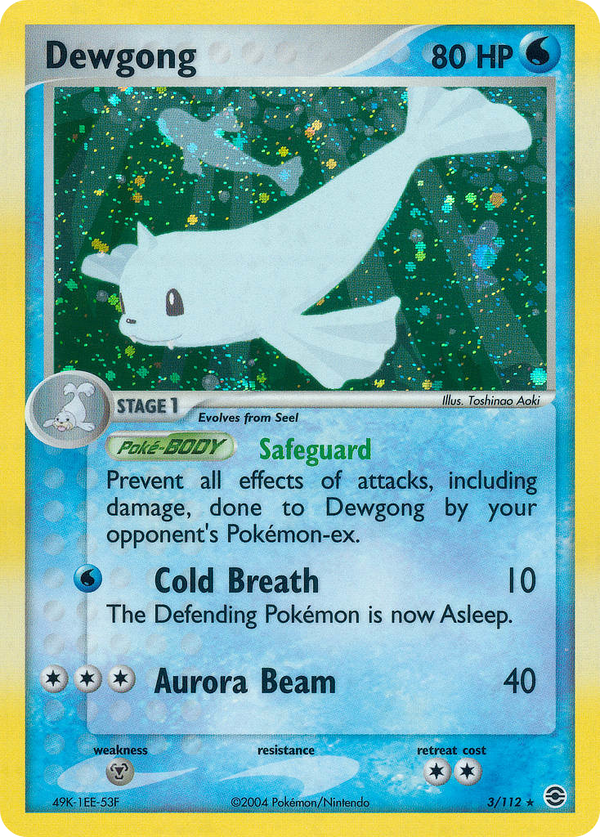 Dewgong - FireRed & LeafGreen SET-3