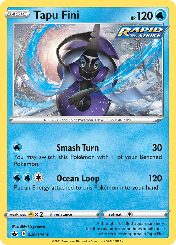 Tapu Fini - Chilling Reign SET-40