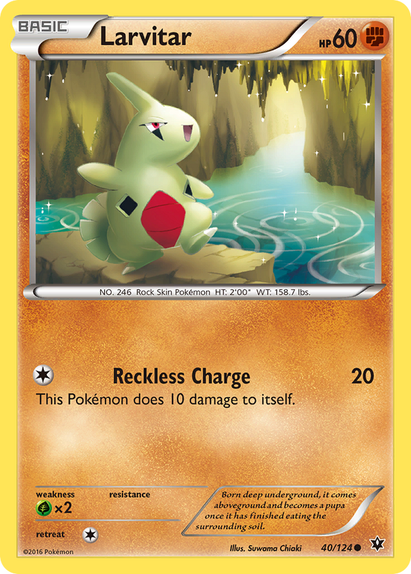 Larvitar - Fates Collide SET-40