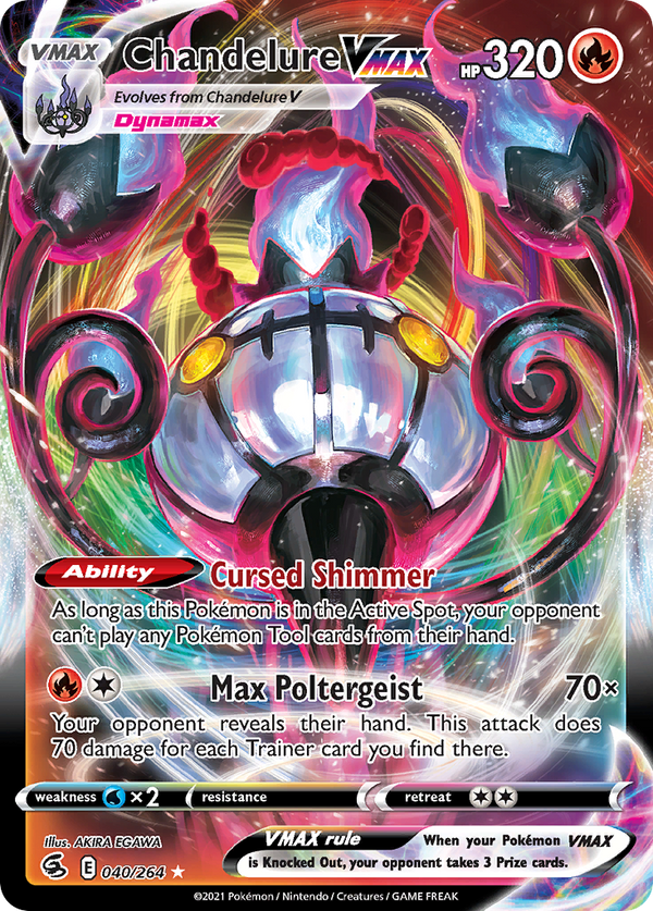 Chandelure VMAX - Fusion Strike SET-40