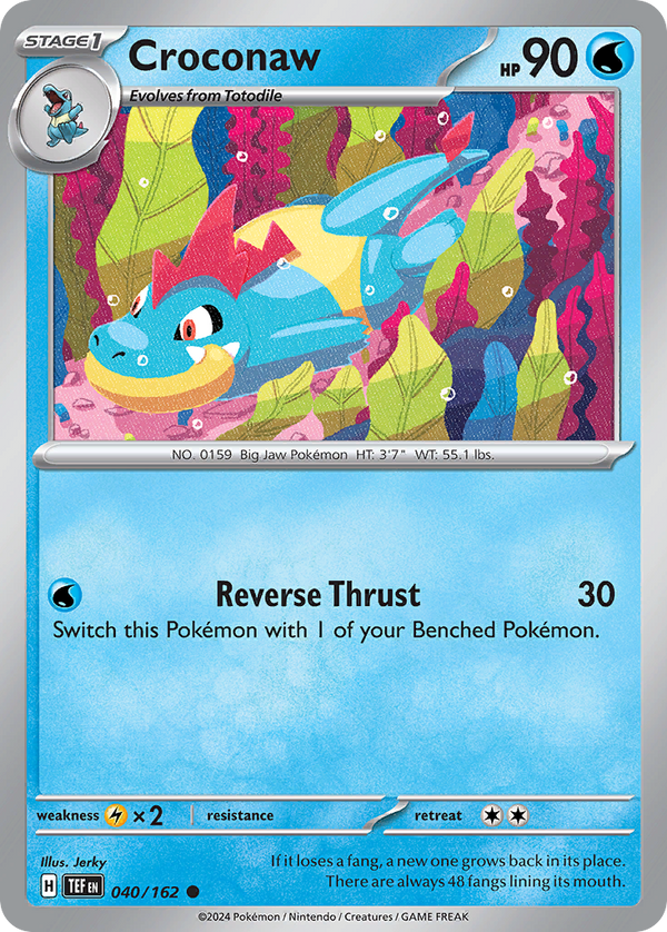 Croconaw - Temporal Forces SET-40