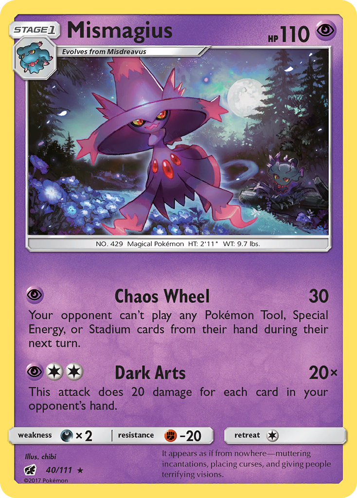Mismagius - Crimson Invasion SET-40