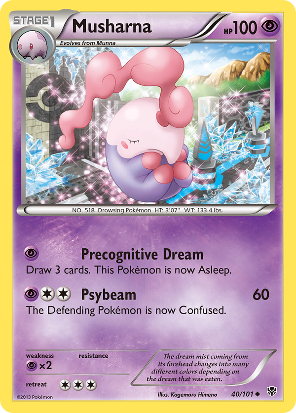 Musharna - Plasma Blast SET-40