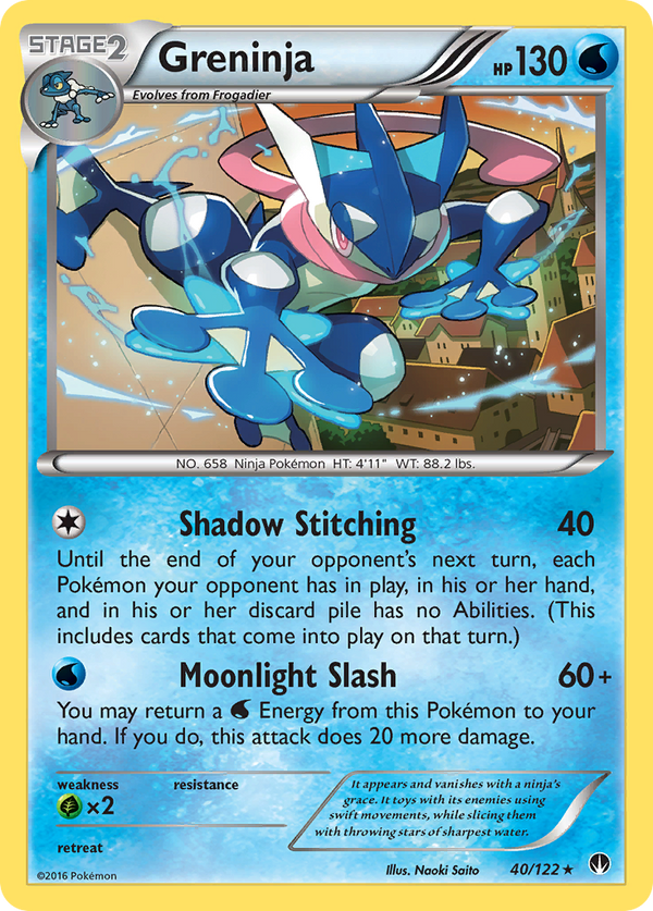 Greninja - BREAKpoint SET-40