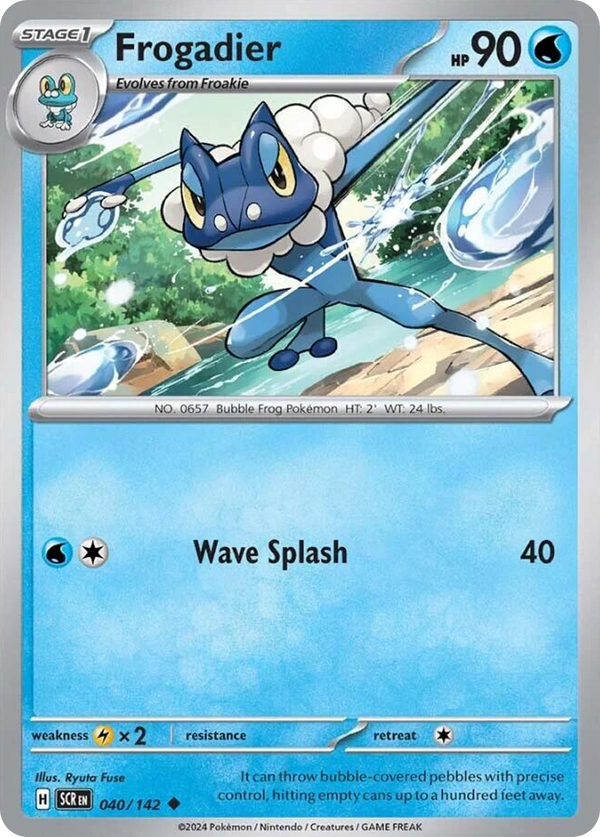 Frogadier - Stellar Crown SET-40