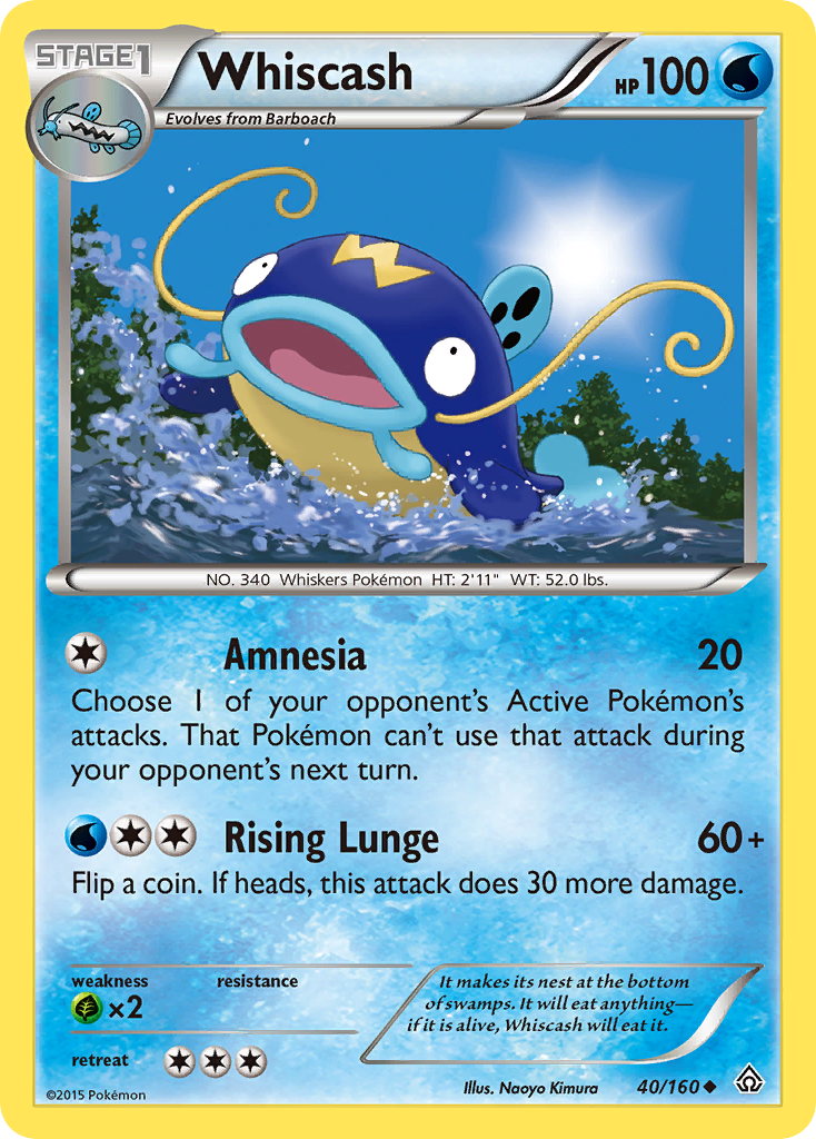 Whiscash - Primal Clash SET-40