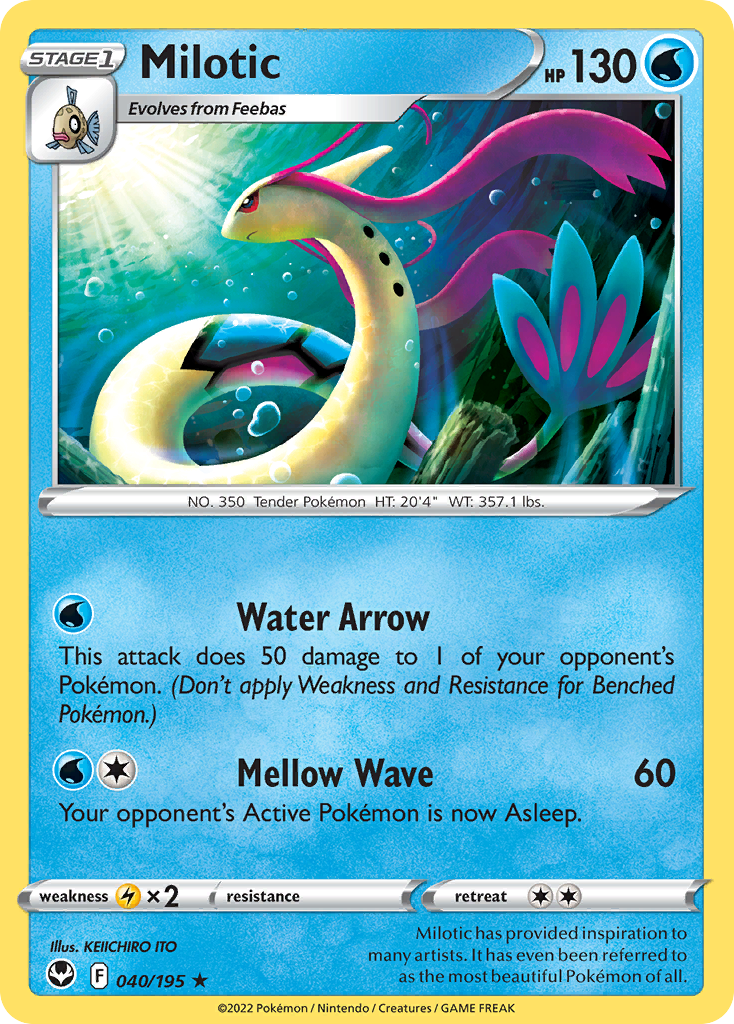 Milotic - Silver Tempest SET-40