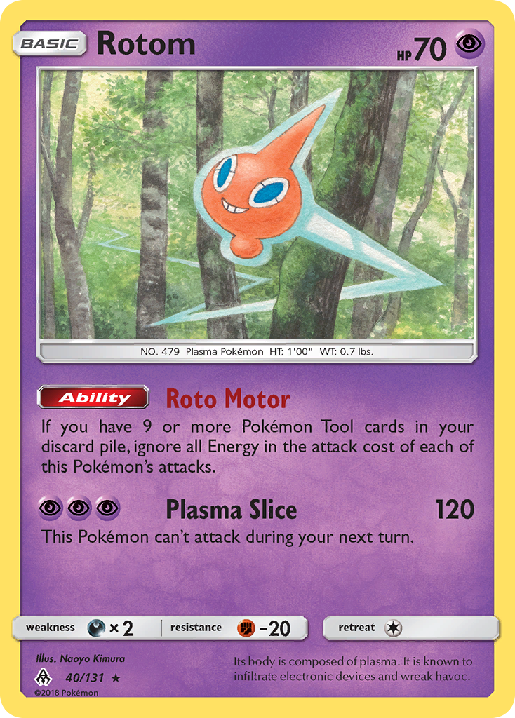 Rotom - Forbidden Light SET-40