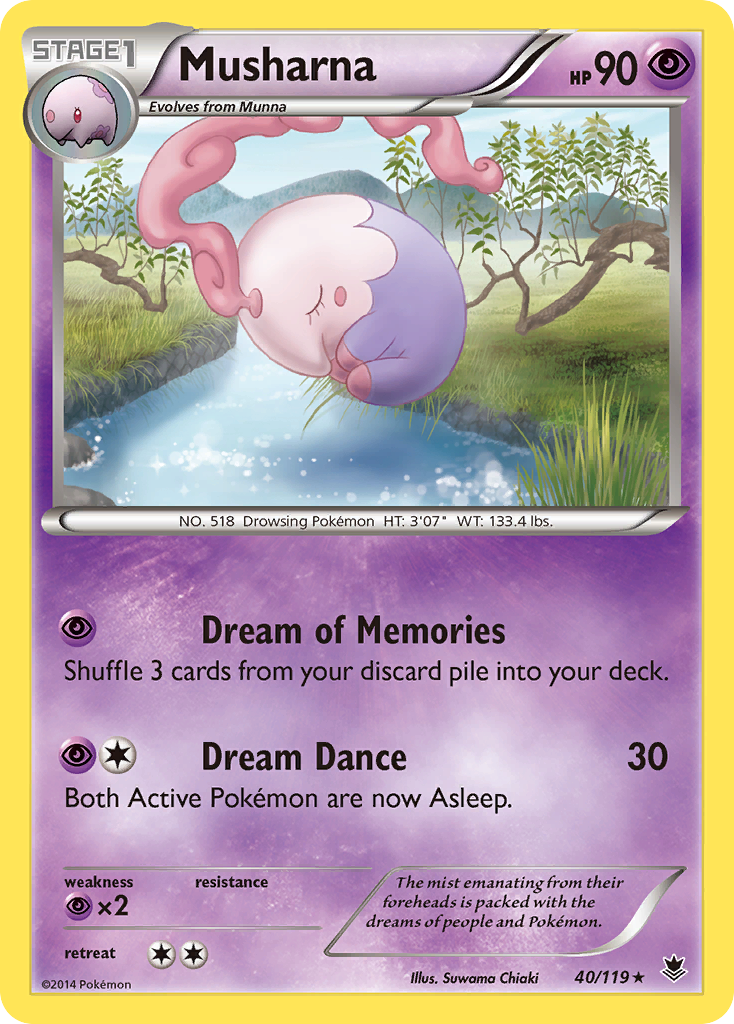Musharna - Phantom Forces SET-40