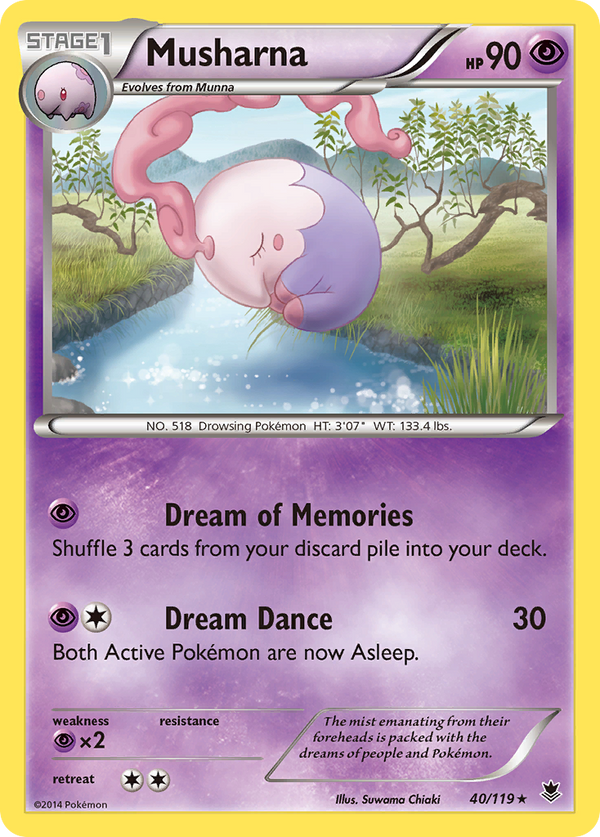 Musharna - Phantom Forces SET-40