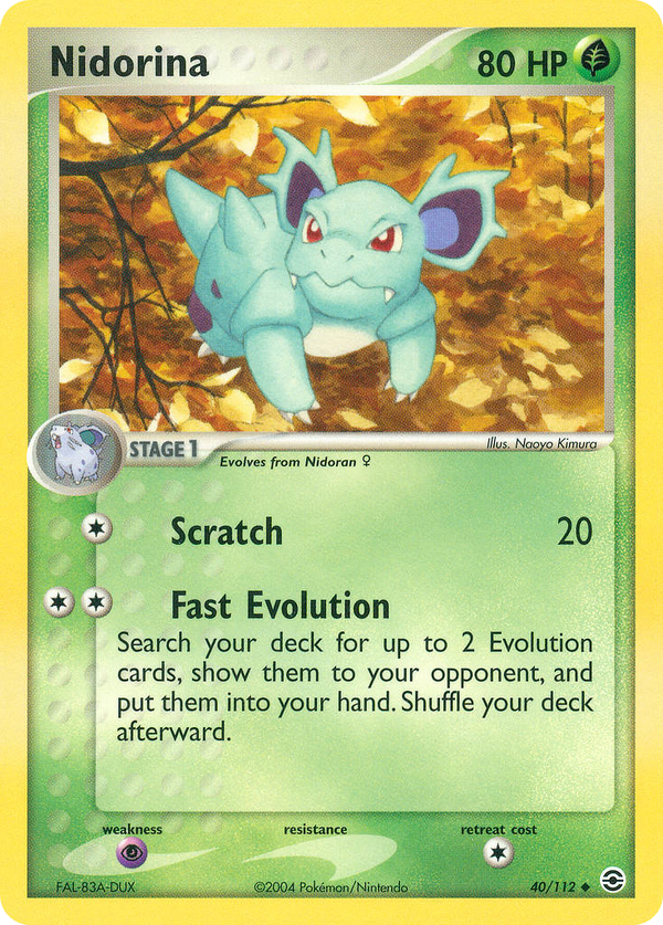 Nidorina - FireRed & LeafGreen SET-40