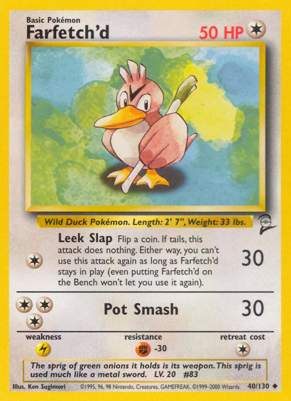 Farfetch'd - Base SET 2-40