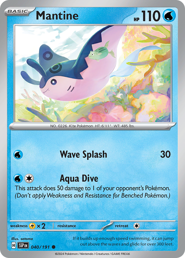 Mantine - Surging Sparks SET-40