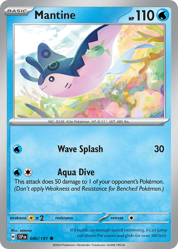 Mantine - Surging Sparks SET-40