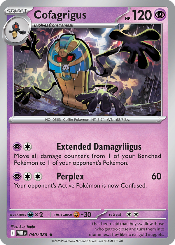 Cofagrigus - White Flare SET-40