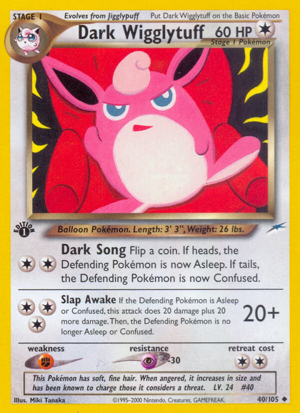 Dark Wigglytuff - Neo Destiny SET-40