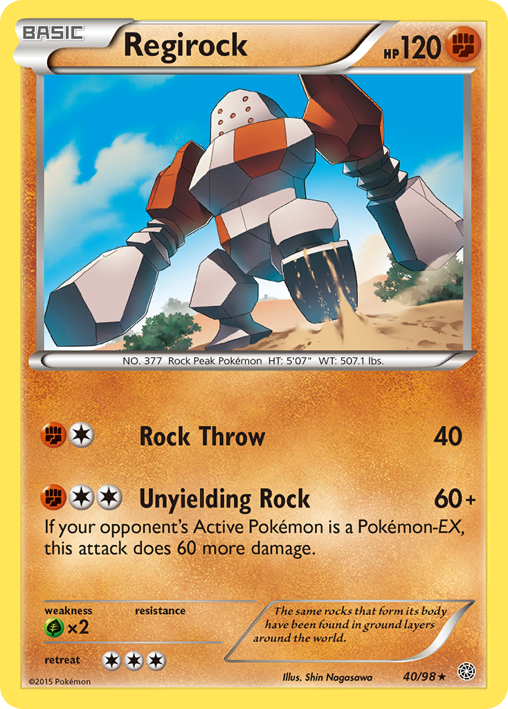 Regirock - Ancient Origins SET-40