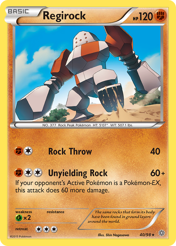 Regirock - Ancient Origins SET-40