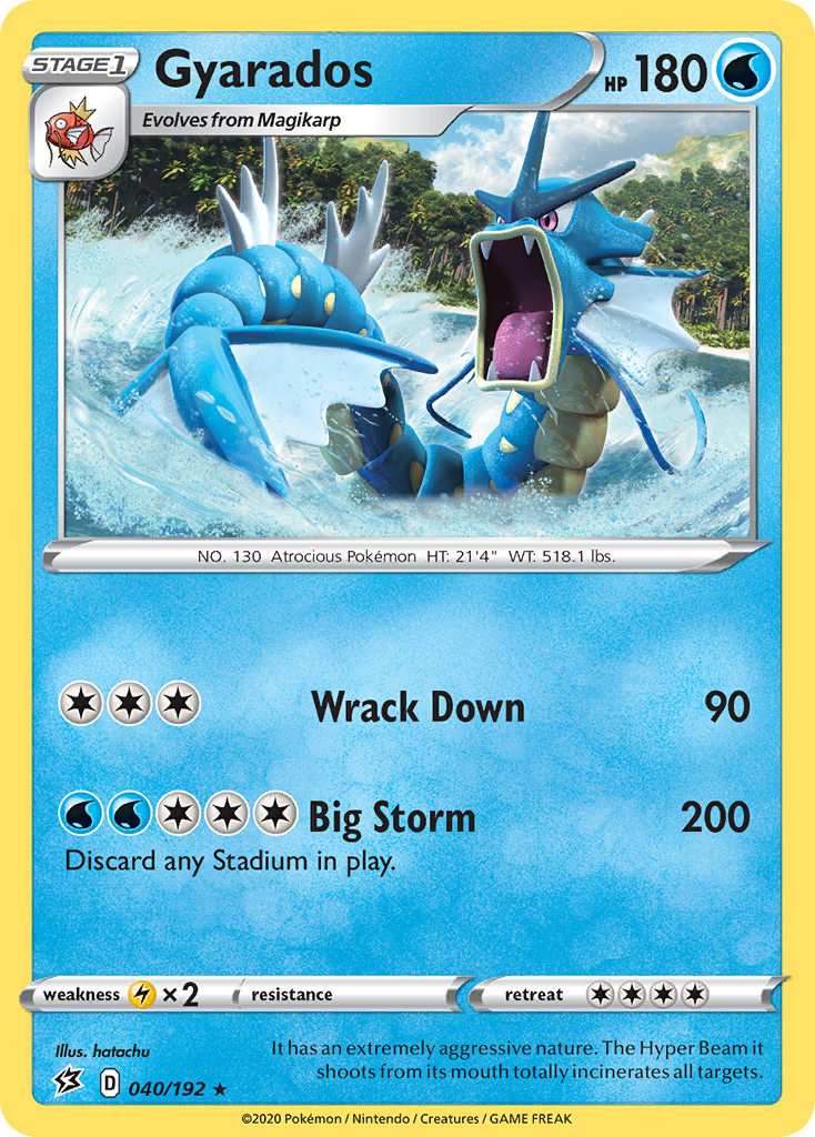 Gyarados - Rebel Clash SET-40