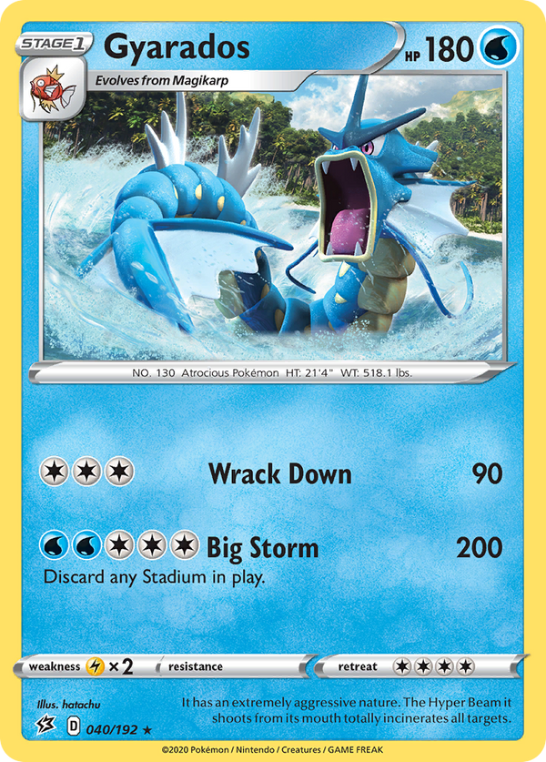 Gyarados - Rebel Clash SET-40