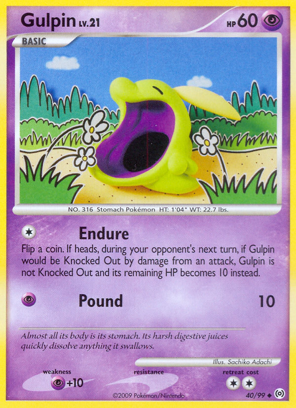 Gulpin - Arceus SET-40