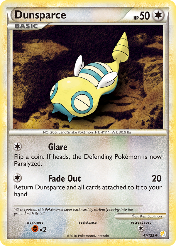 Dunsparce - HeartGold & SoulSilver SET-41