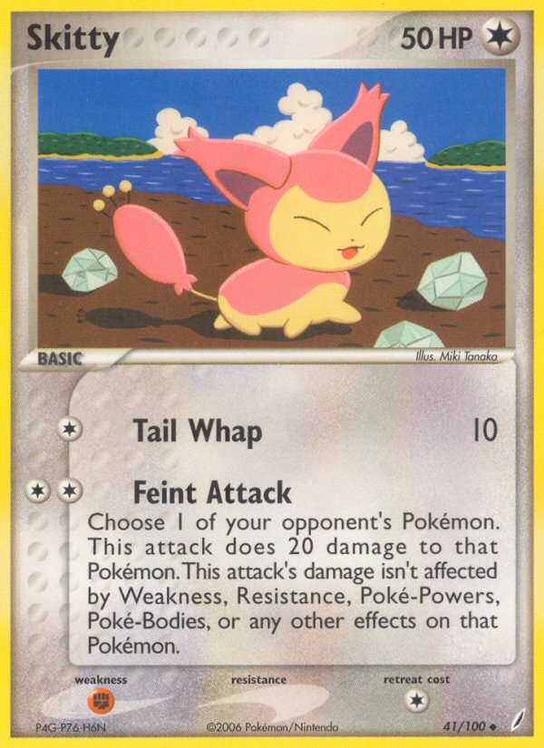 Skitty - Crystal Guardians SET-41