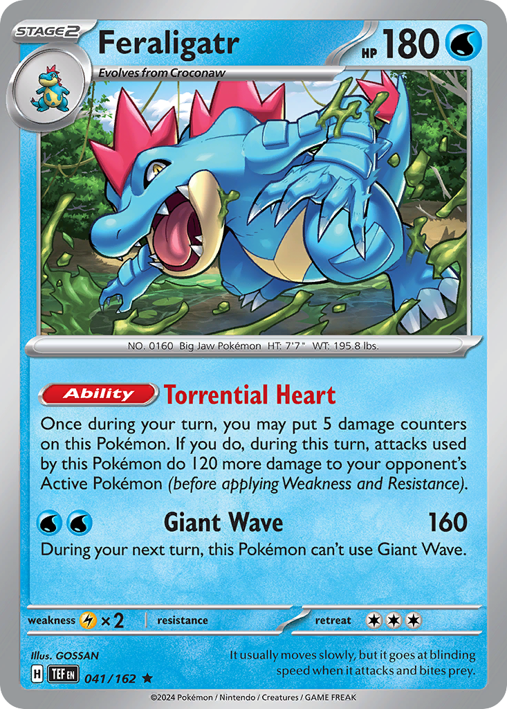 Feraligatr - Temporal Forces SET-41