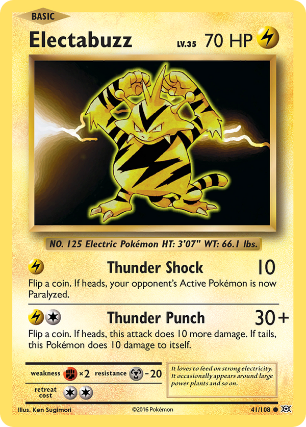 Electabuzz - Evolutions SET-41