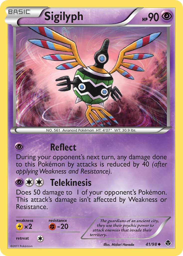 Sigilyph - Emerging Powers SET-41