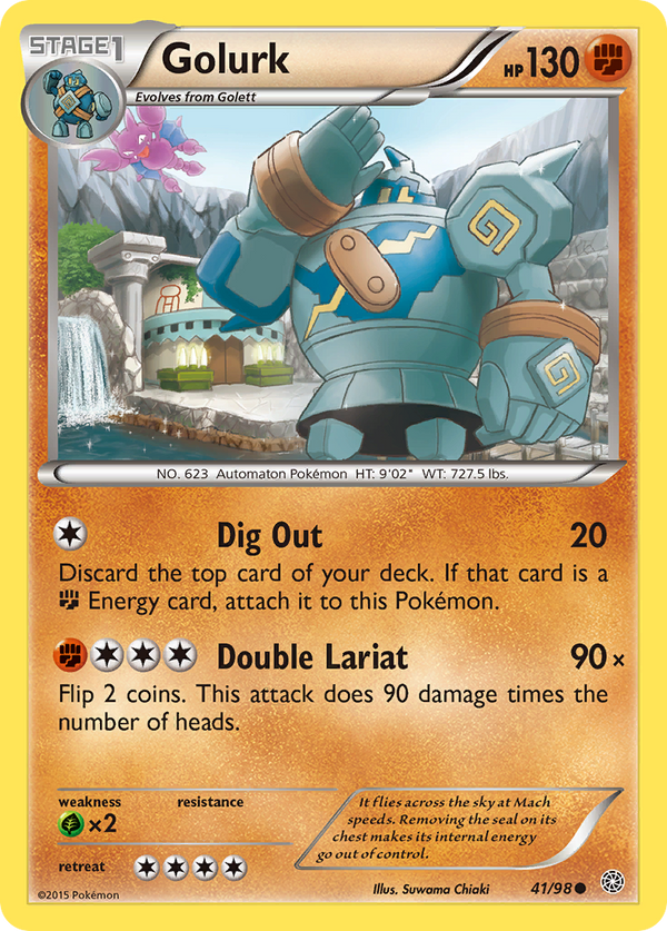 Golurk - Ancient Origins SET-41