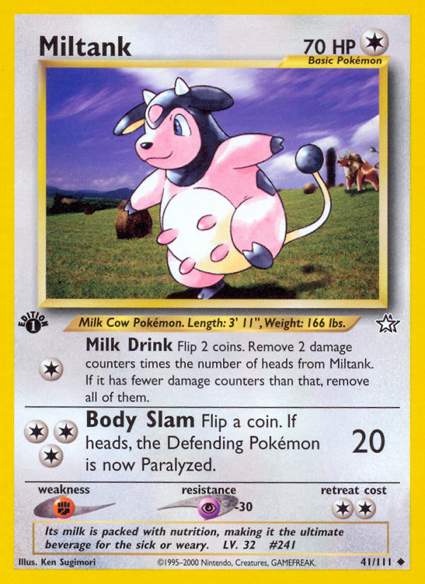 Miltank - Neo Genesis SET-41