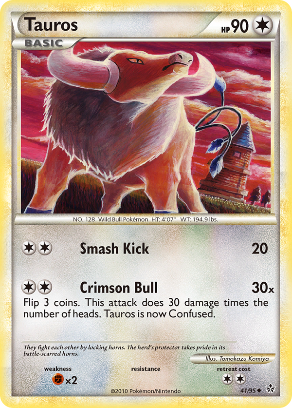 Tauros - HS Unleashed SET-41