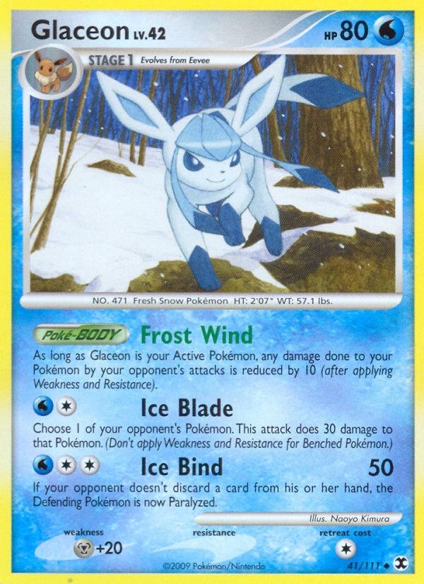 Glaceon - Rising Rivals SET-41