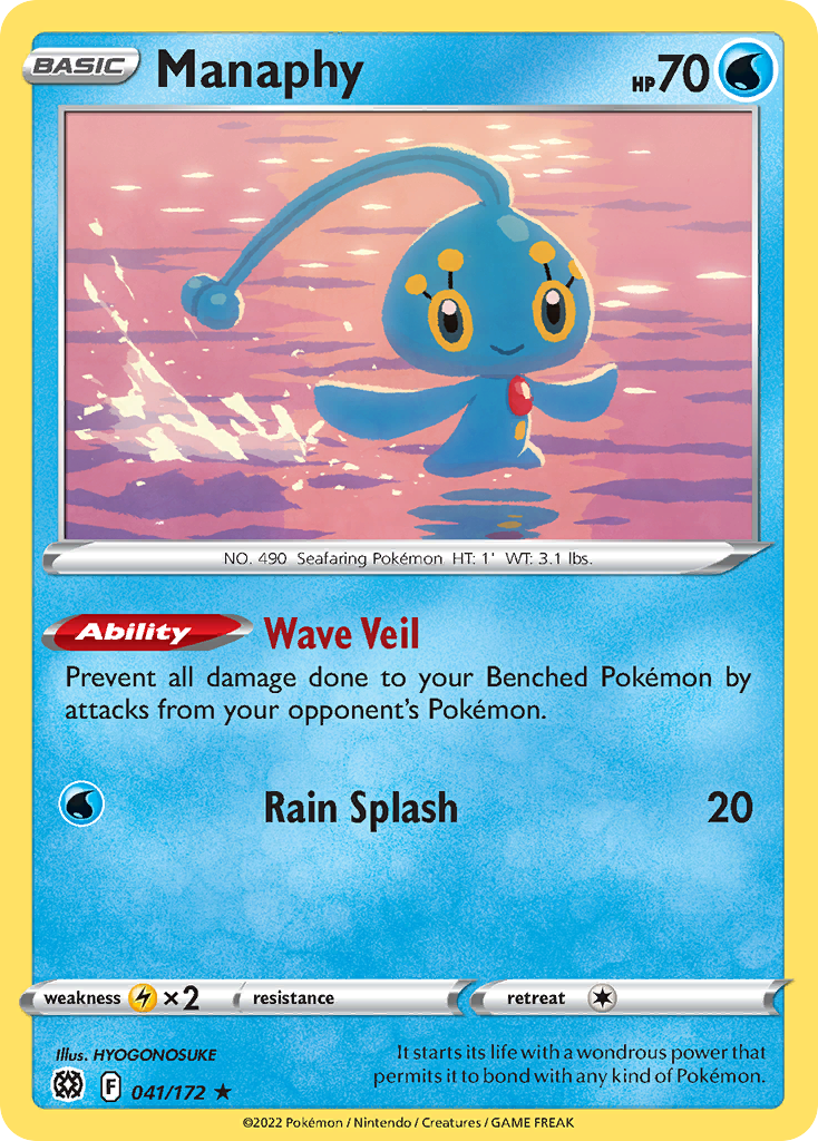 Manaphy - Brilliant Stars SET-41