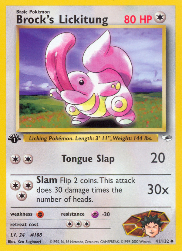Brock's Lickitung - Gym Heroes SET-41