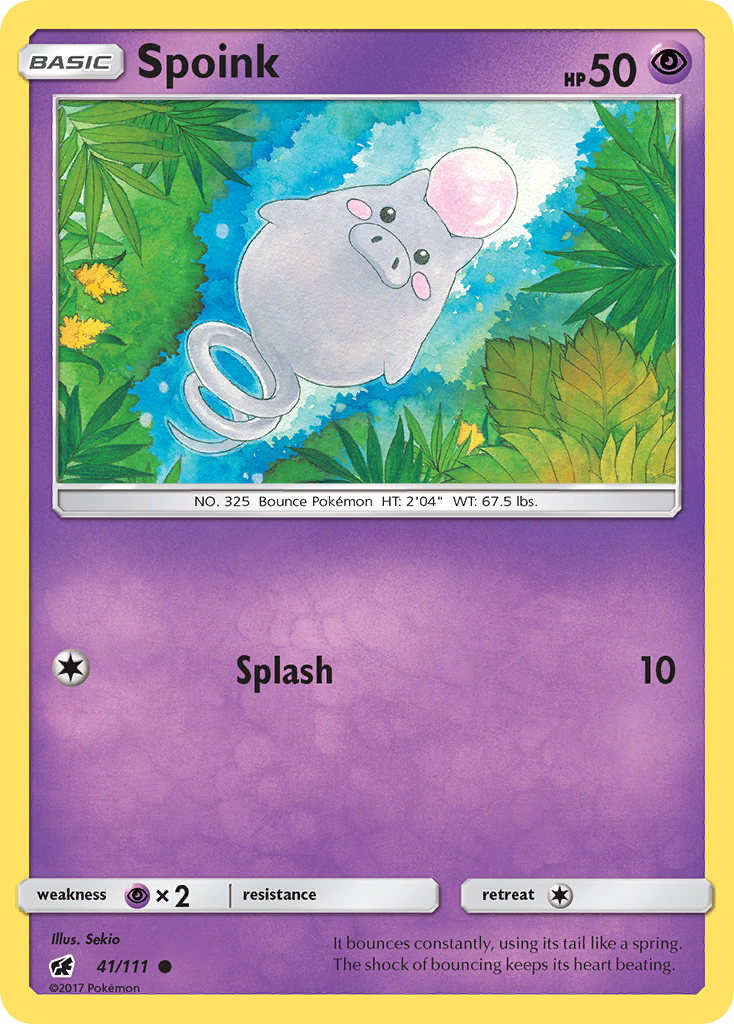 Spoink - Crimson Invasion SET-41