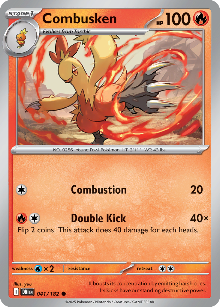 Combusken - Destined Rivals SET-41