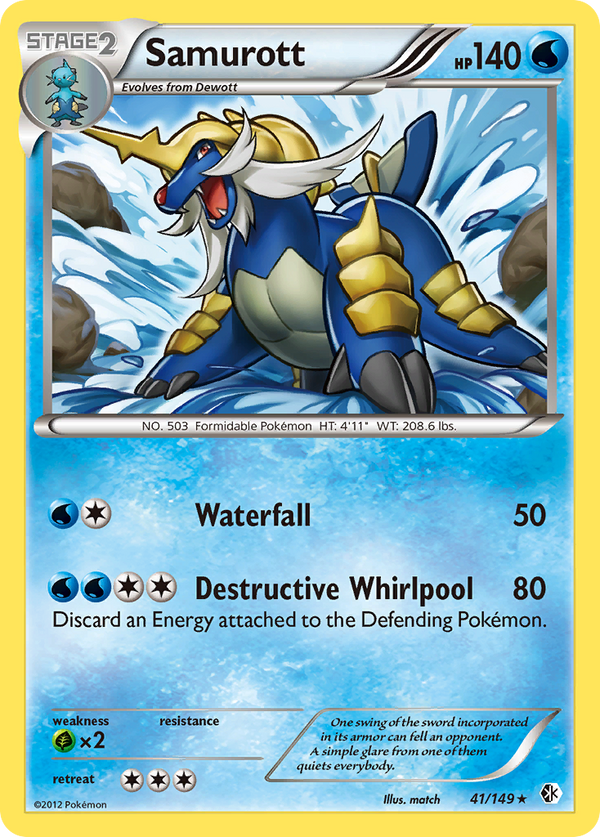 Samurott - Boundaries Crossed SET-41