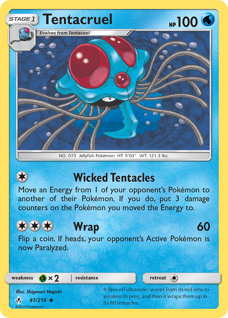 Tentacruel - Unbroken Bonds SET-41