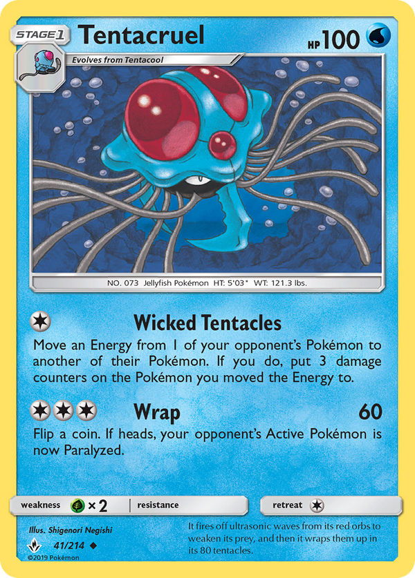 Tentacruel - Unbroken Bonds SET-41