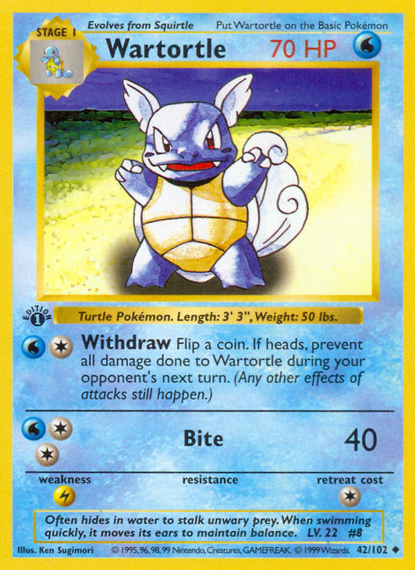 Wartortle - Base SET-42