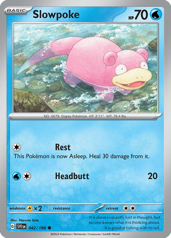 Slowpoke - Scarlet & Violet SET-42