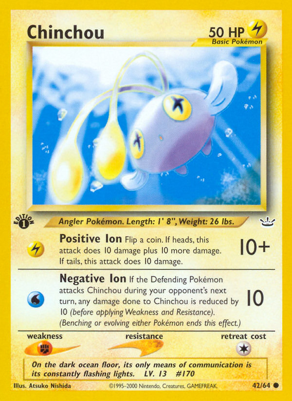 Chinchou - Neo Revelation SET-42